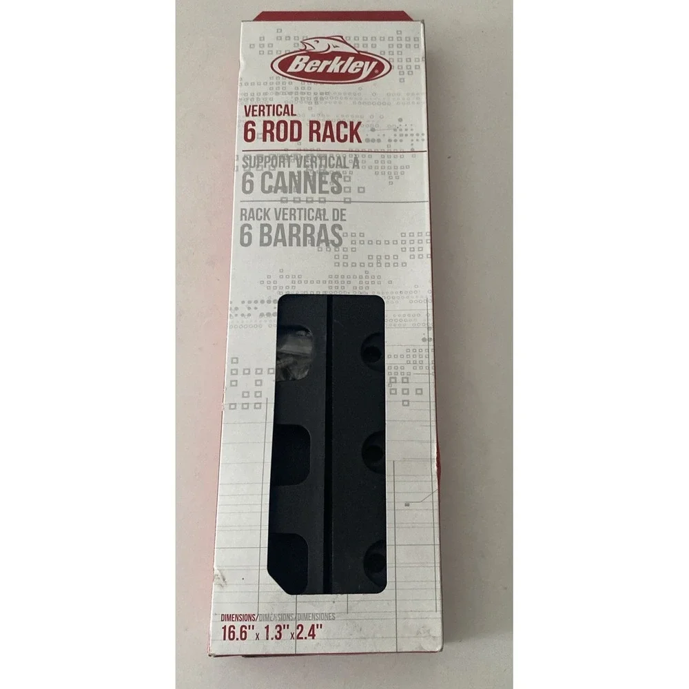 Berkley Vertical Fishing Rod Rack Holder  Storage System Fishing 1546009